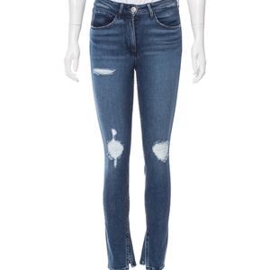 3X1 NYCDistressed JeansWith slit/ cut at ankles